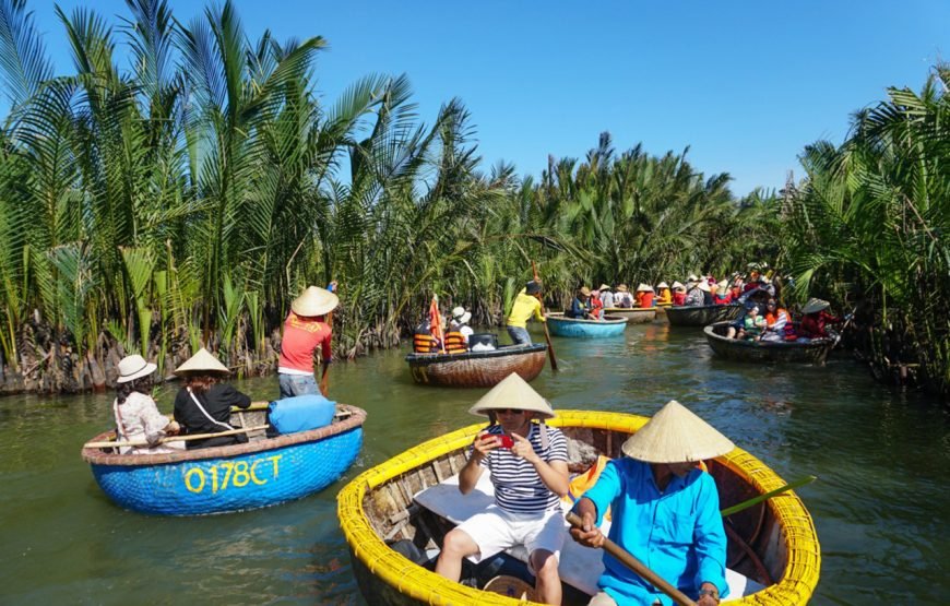 Entry ticket: Basket Boat Ride in Water Coconut Forest for 2 person