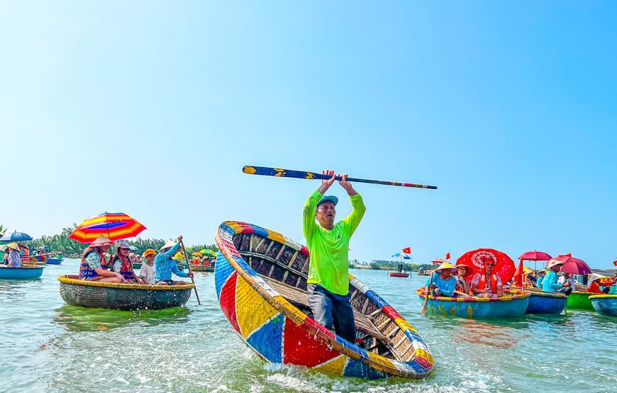 Entry ticket: Basket Boat Ride in Water Coconut Forest for 2 person