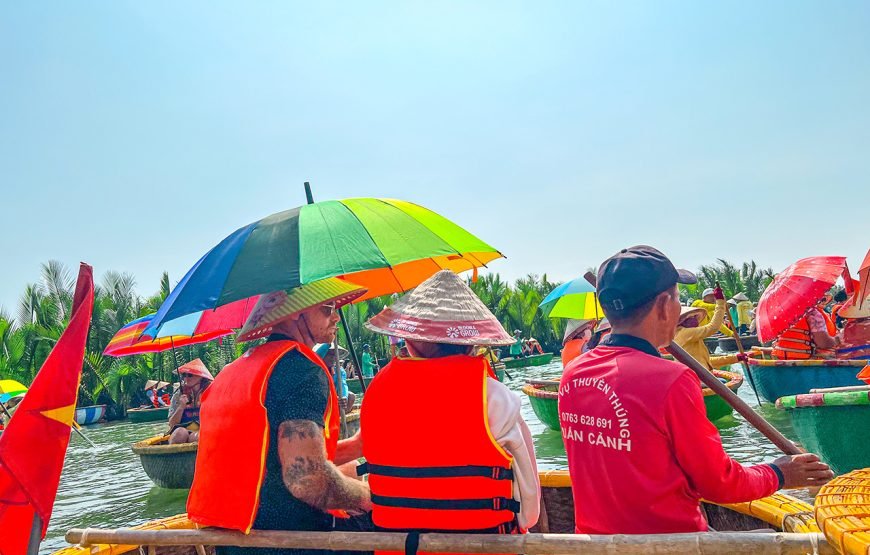 Entry ticket: Basket Boat Ride in Water Coconut Forest for 2 person