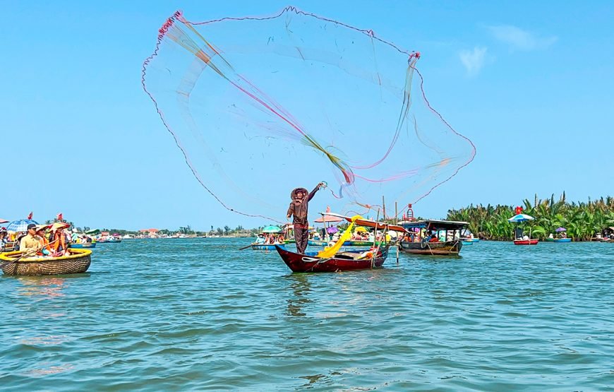 Entry ticket: Basket Boat Ride in Water Coconut Forest for 2 person