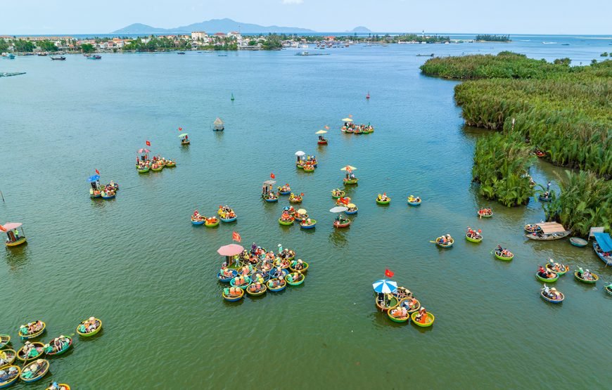 Entry ticket: Basket Boat Ride in Water Coconut Forest for 2 person
