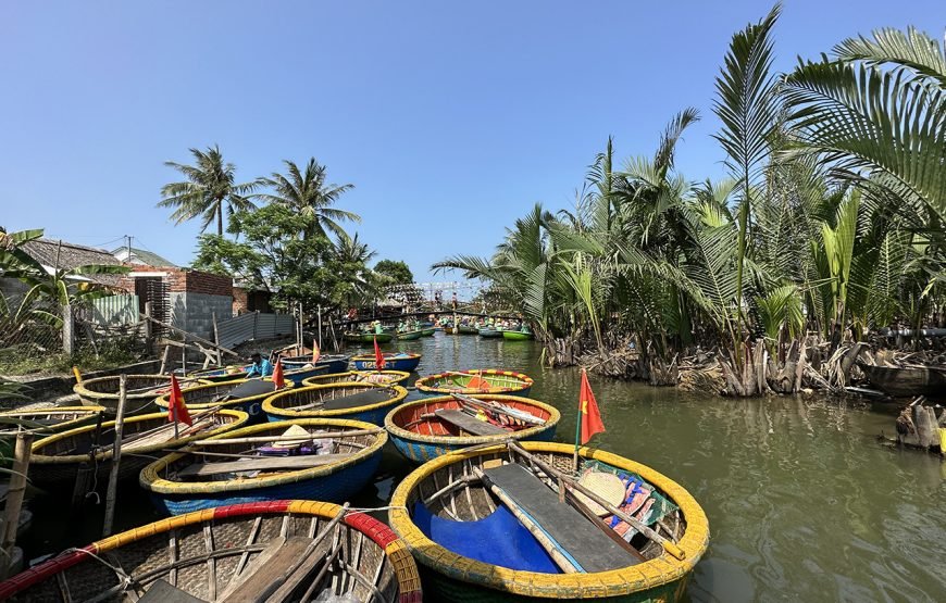 Entry ticket: Basket Boat Ride in Water Coconut Forest for 2 person