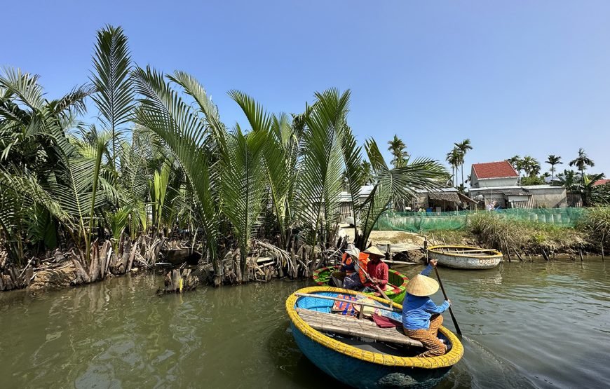 Entry ticket: Basket Boat Ride in Water Coconut Forest for 2 person