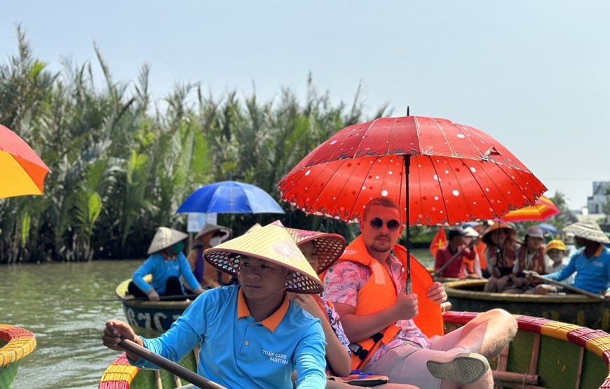 Entry ticket: Basket Boat Ride in Water Coconut Forest for 2 person