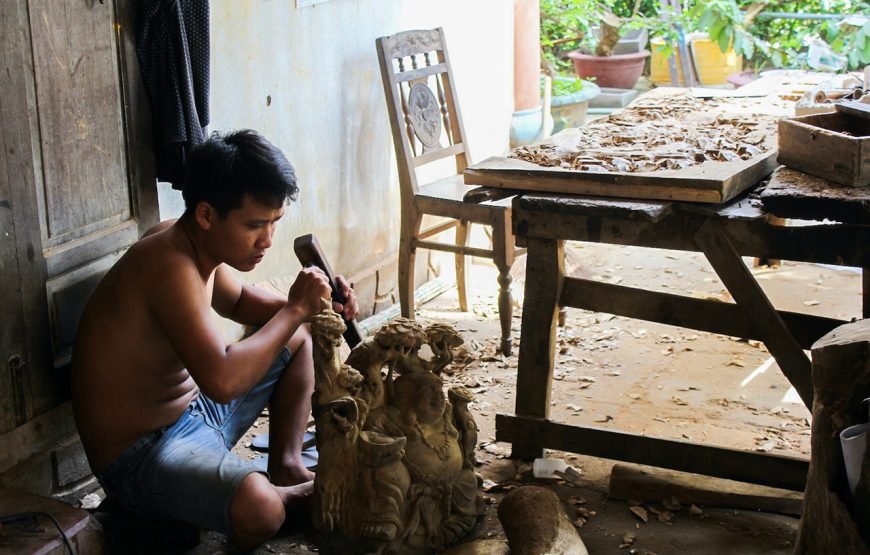 Entry Ticket: Boat trip to Pottery & Carpentry Village in 3 hours