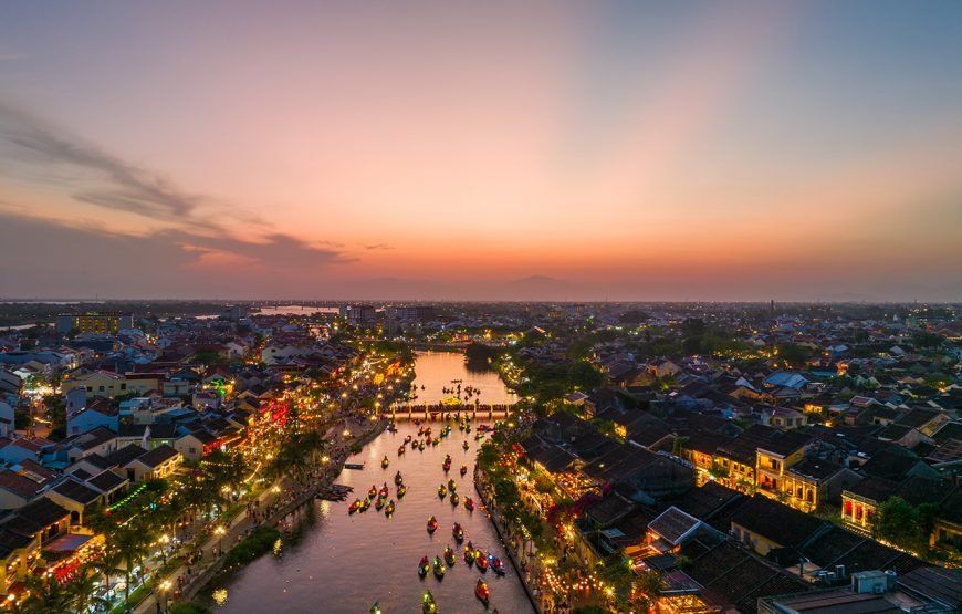 Entry Ticket: 45 minutes Traditional Boat trip on Hoai River