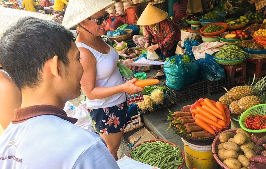 Private tour: Half-day Market To Kitchen Journey In Hoi An