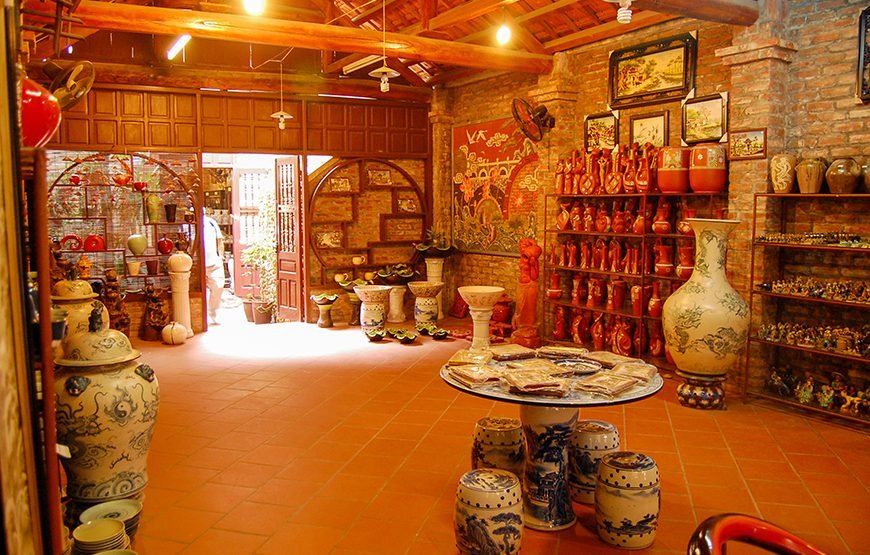 Private tour: Full-day Cultural And Artistic Journey To Bat Trang, Dong Ho, And But Thap Pagoda