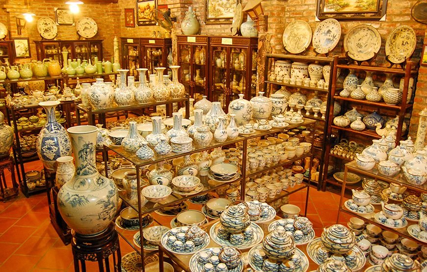 Private tour: Full-day Cultural And Artistic Journey To Bat Trang, Dong Ho, And But Thap Pagoda