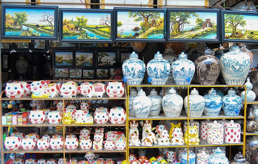 Private tour: Half-day Hands-on Pottery Workshop At Bat Trang