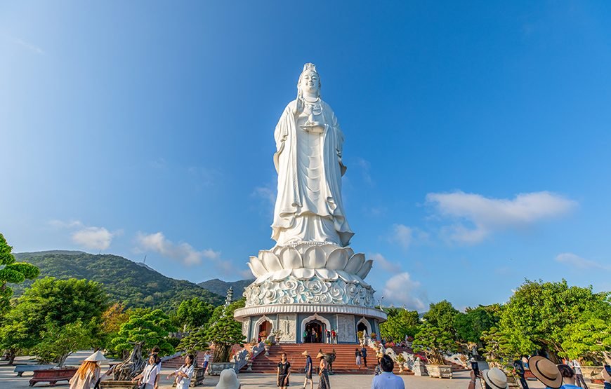 Private tour: Full-day Da Nang City Tour With Marble Mountains And Linh Ung Pagoda From Tien Sa Port
