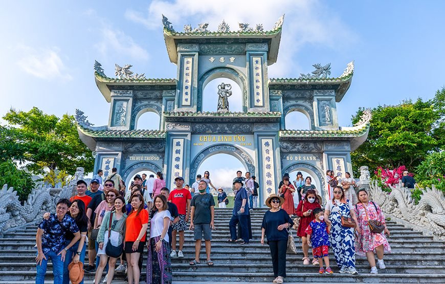 Private tour: Full-day Da Nang City Tour With Marble Mountains And Linh Ung Pagoda From Tien Sa Port