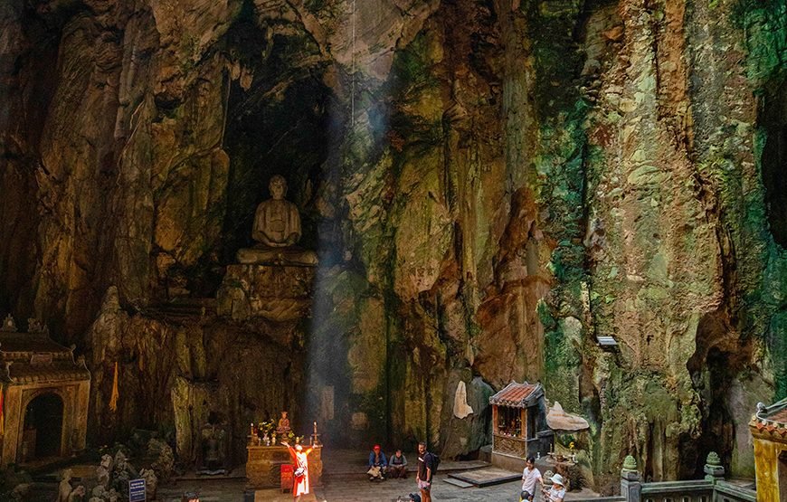 Private tour: Full-day Da Nang City Tour With Marble Mountains And Linh Ung Pagoda From Tien Sa Port