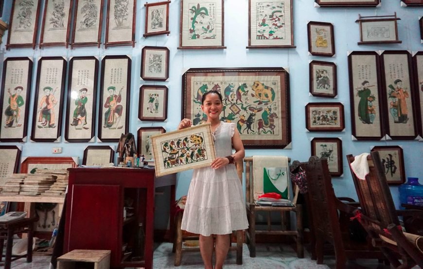 Private tour: Full-day Cultural And Artistic Journey To Bat Trang, Dong Ho, And But Thap Pagoda