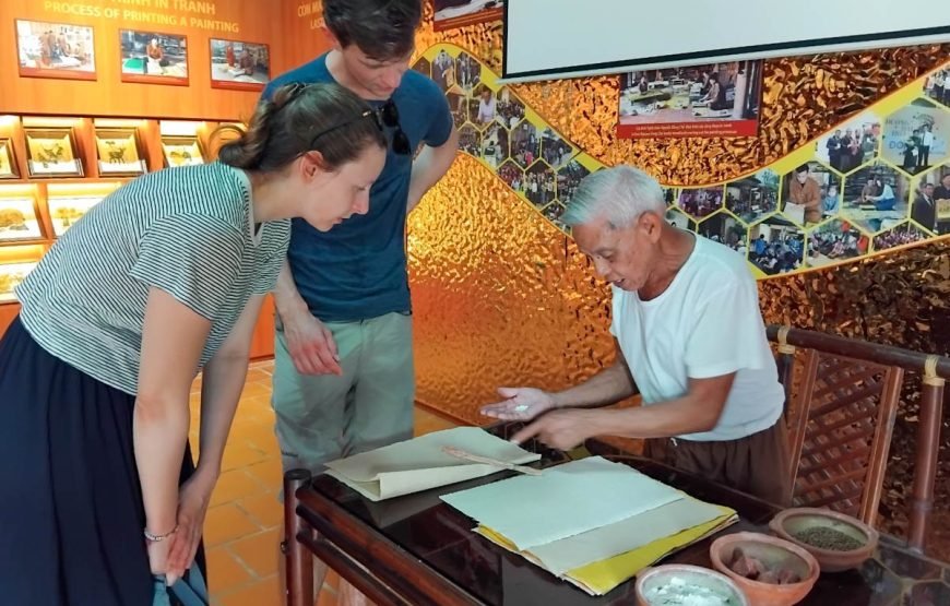 Private tour: Full-day Cultural And Artistic Journey To Bat Trang, Dong Ho, And But Thap Pagoda