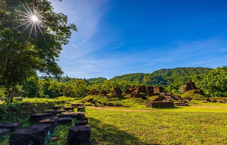 Private tour: Full-day Mystical My Son And Marble Mountains Adventure