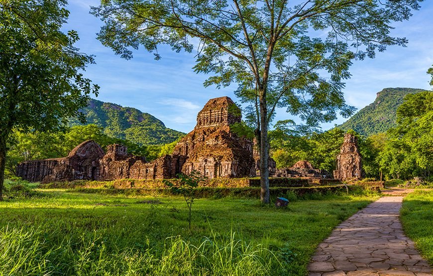 Private tour: Full-day Mystical My Son And Marble Mountains Adventure