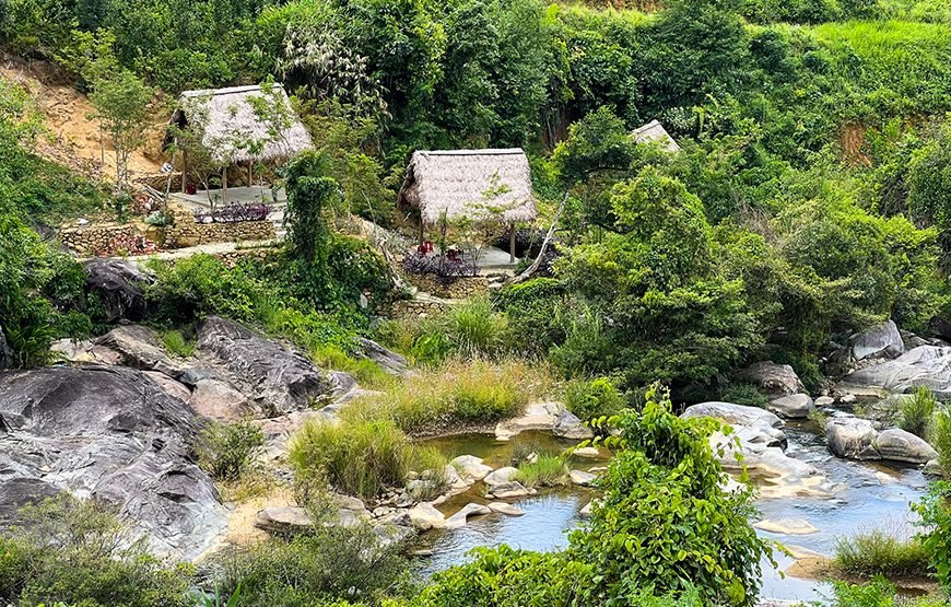 Full-day Loc Yen Ancient Village And O O Waterfall Adventure