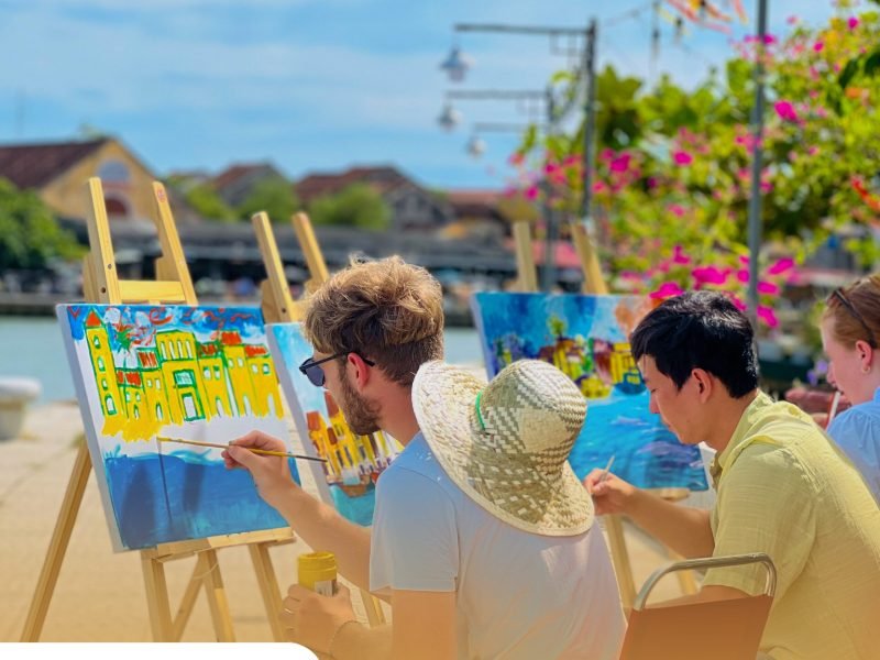 Private tour: Half-day Painting Hoi An’s Charm From Hoi An City