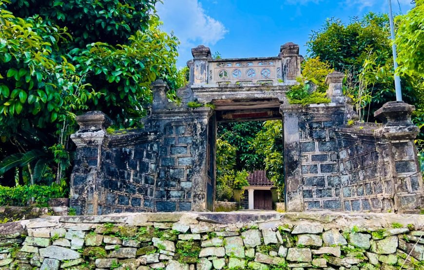 Private tour: Full-day Loc Yen Ancient Village And O O Waterfall Adventure