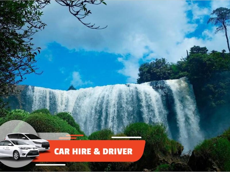Car Hire & Driver: Da Lat – Voi Waterfall  (Full-day)