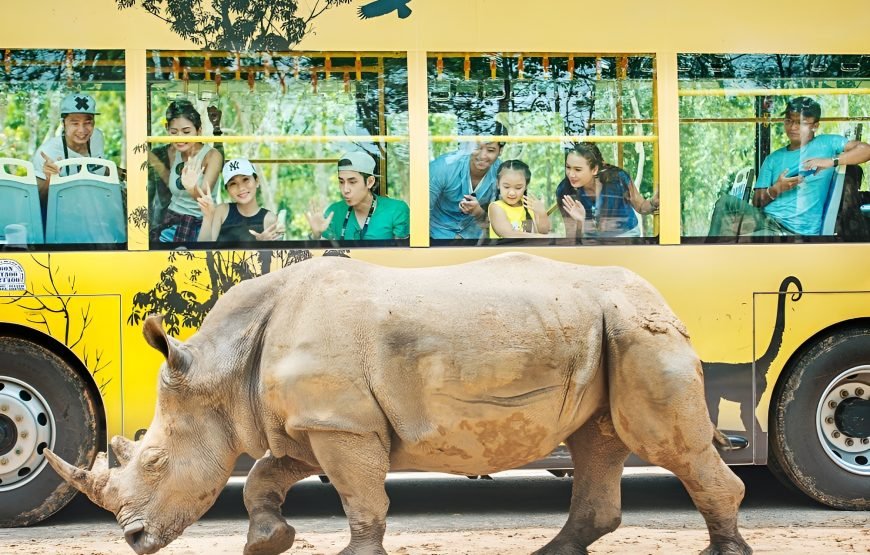 Entry Ticket: Vinpearl Safari Phu Quoc